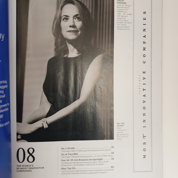 Fast Company Magazine March April 2024 50 Most Innovative Companies Purple Reign - Picture 3 of 4